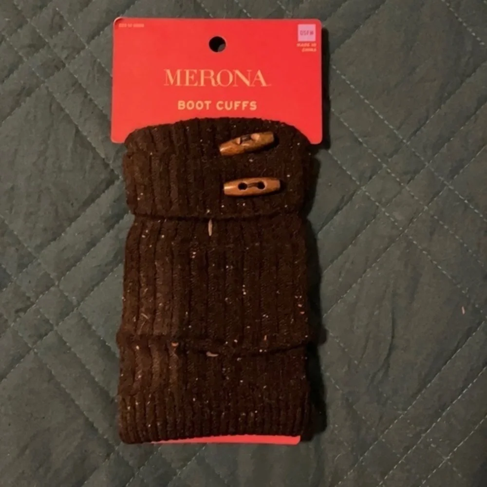 Black boot cuffs 061